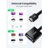 UGREEN Active HDMI to VGA Adapter – 1080p@60Hz | 3.5mm Audio Jack | HDMI Male to VGA Female | Black
